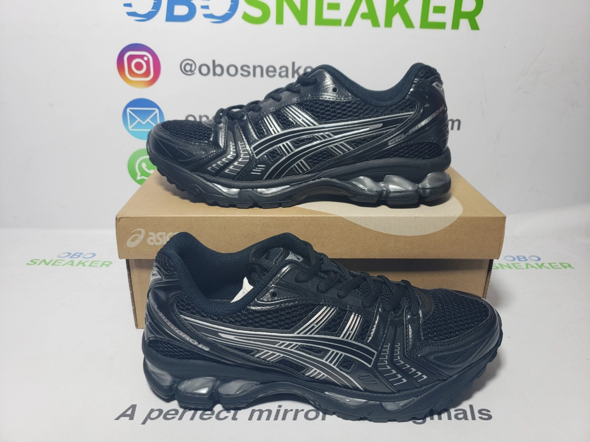 Obosneaker QC Pics ：ASICS Gel-Kayano 14 Black Pure Silver 1201A019-006
