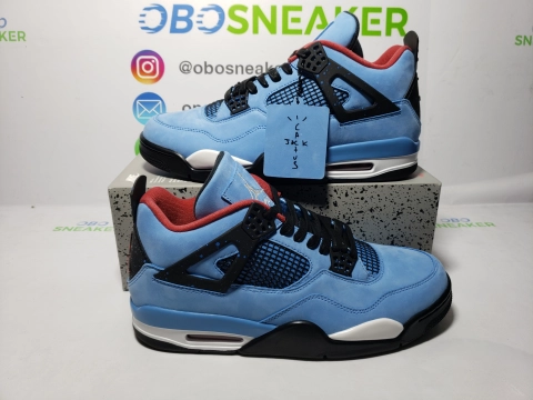 Obosneaker QC Pics ：Air Jordan 4 Retro Travis Scott Cactus Jack 308497-406