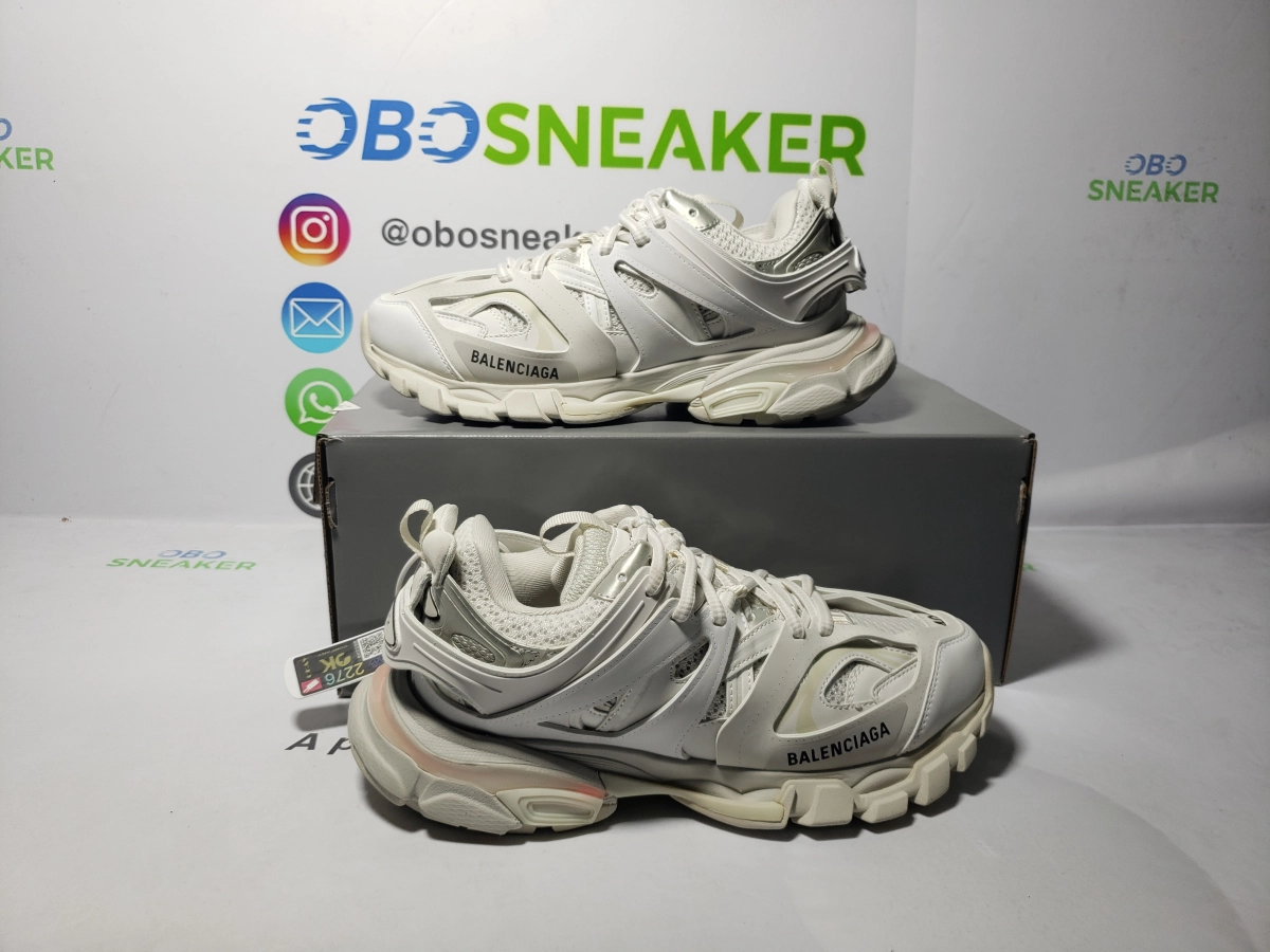 Obosneaker QC Pics ：Balenciaga Tess S.White  542436 W1GB7 6509 (With LED)