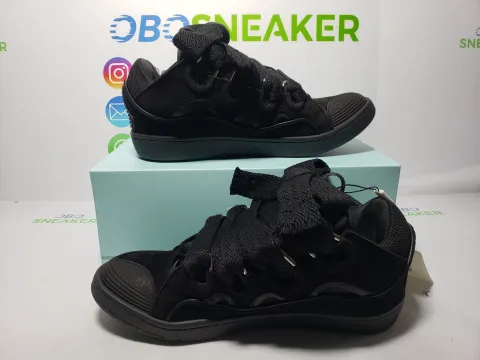 Obosneaker QC Pics ：Lanvin Curb Sneaker Black