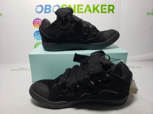 Obosneaker QC Pics ：Lanvin Curb Sneaker Black