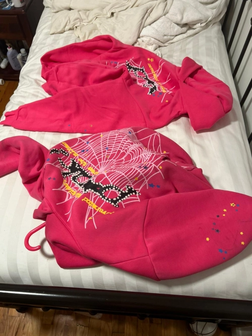 Obosneaker Customer feedback ：Sp5der P*NK Hoodie Pink