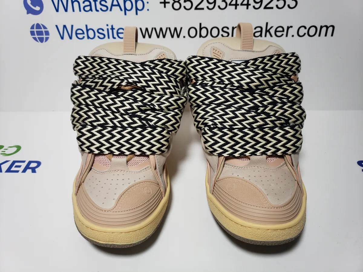 Obosneaker QC Pics ：LANVIN White White Powder