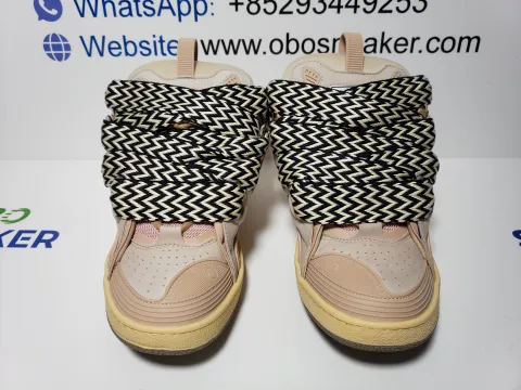 Obosneaker QC Pics ：LANVIN White White Powder