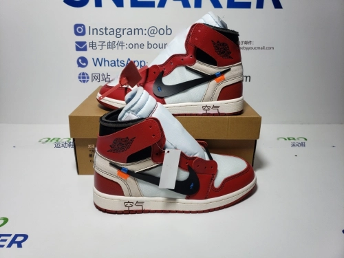 Obosneaker QC Pics ： Air Jordan 1 Retro High Off-White Chicago AA3834-101