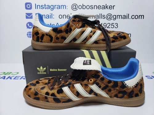 Obosneaker QC Pics ： adidas Samba Pony Wales Bonner Leopard IE0578