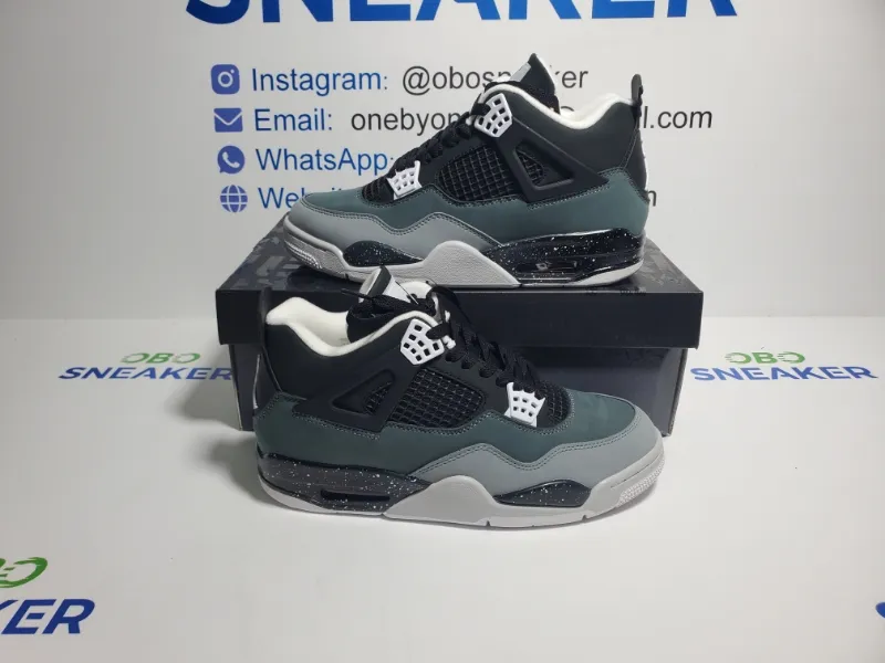 Obosneaker QC Pics ： Jordan 4 Retro Fear (2024) FQ8138-002