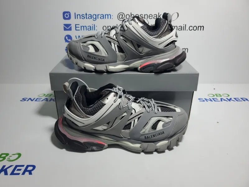 Obosneaker QC Pics ： Balenciaga Tess S.Grey 555032 W1GB7 1214 (With LED)