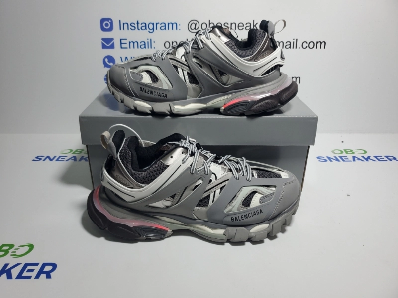 Obosneaker QC Pics ： Balenciaga Tess S.Grey 555032 W1GB7 1214 (With LED)