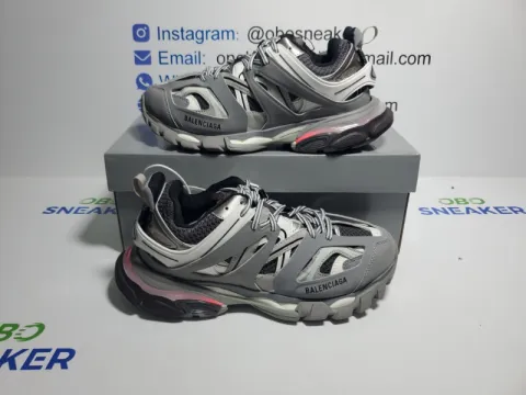 Obosneaker QC Pics ： Balenciaga Tess S.Grey 555032 W1GB7 1214 (With LED)