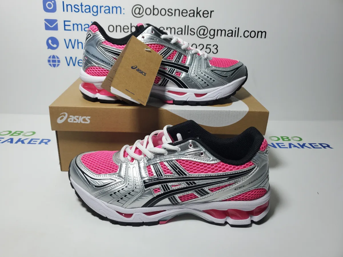 Obosneaker QC Pics ：【 Flash Sale】ASICS Gel-Kayano 14 Pink Glo 1201A019-700