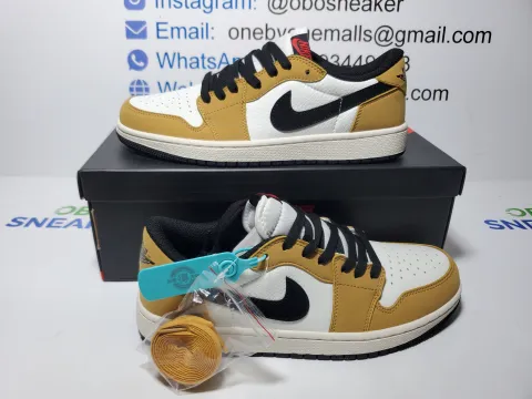 Obosneaker QC Pics ：Air Jordan 1 Retro Low OG 'Rookie of the Year' CZ0790-107