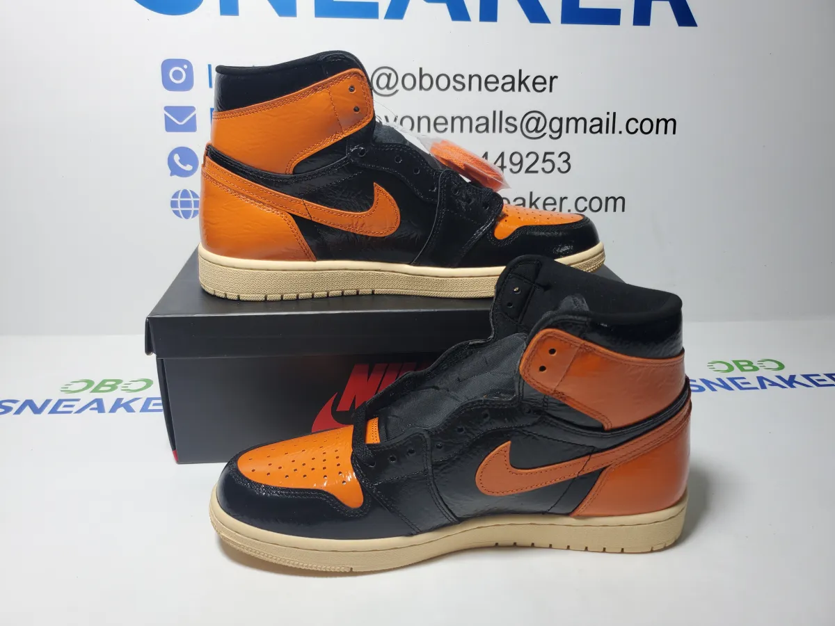  Obosneaker QC Pics ：TOP Version Air Jordan 1 Retro High OG Shattered Backboard 3.0 555088-028