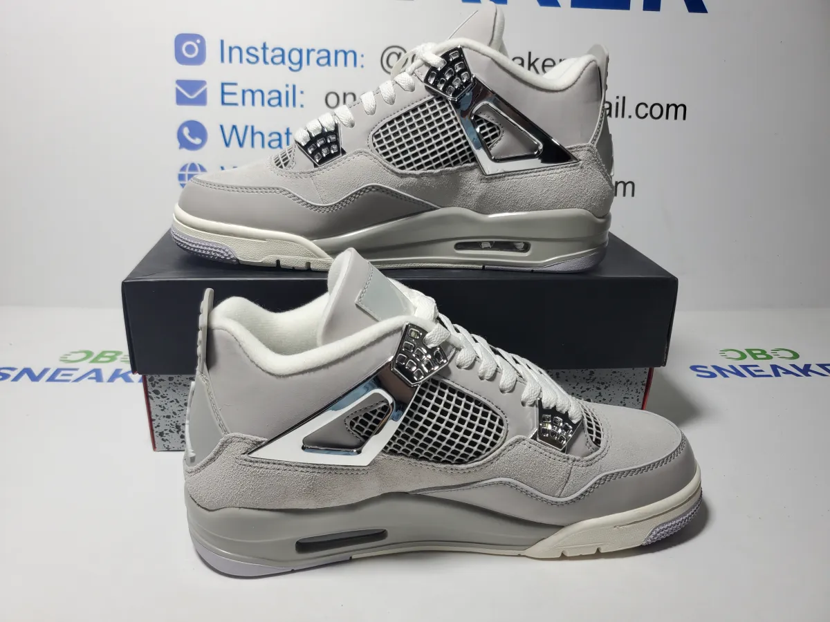 Obosneaker QC Pics ：  Air Jordan 4 Retro Frozen Moments (Women's) AQ9129-001