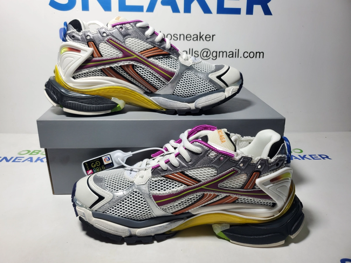 Obosneaker QC Pics ：Balenciaga Runner Sneaker Color Orange Powder 772767 W3RBW 9168