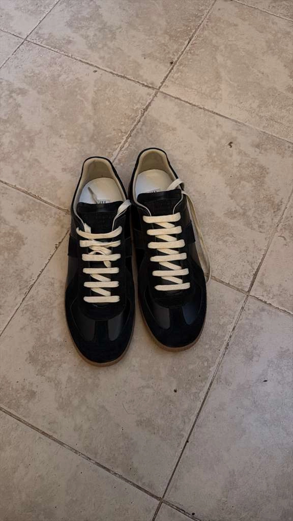 Obosneaker Customer Feedback ：🌟Margiela Reps - Maison Margiela Replica German Army Trainer (GATs) Black Gum🌟