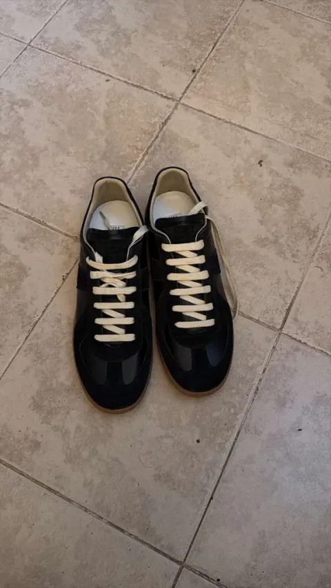 Obosneaker Customer Feedback ：🌟Margiela Reps - Maison Margiela Replica German Army Trainer (GATs) Black Gum🌟