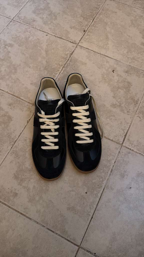 Obosneaker Customer feedback ：🌟Margiela Reps - Maison Margiela Replica German Army Trainer (GATs) Black Gum🌟