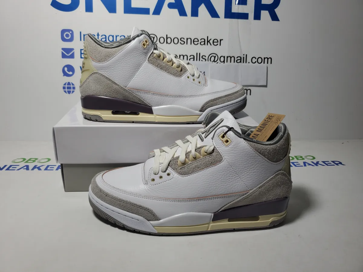 Obosneaker QC Pics ：Air Jordan 3 Retro SP A Ma Maniére (Women's) DH3434-110