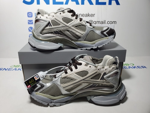 Obosneaker QC Pics ： Balenciaga Runner Sneaker Grey--Brown 772774 W3RMU 2000