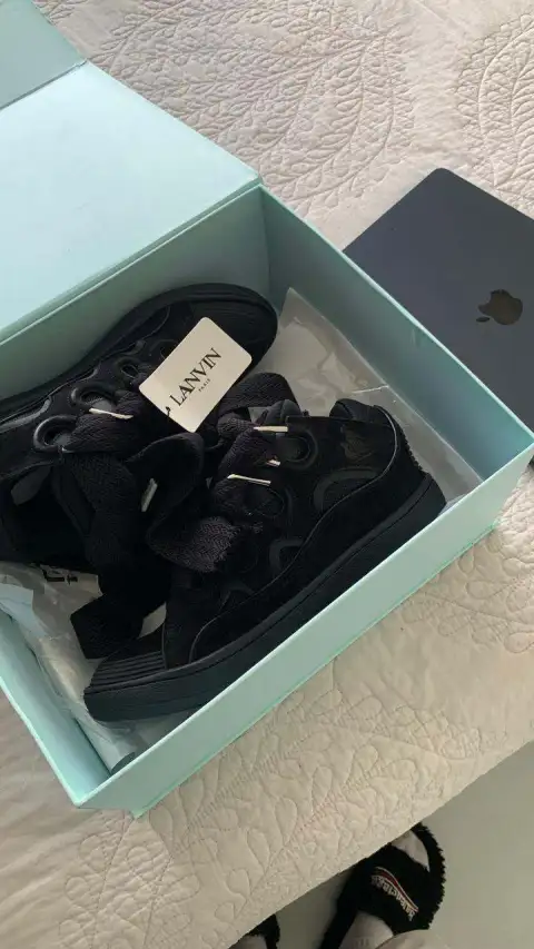 Obosneaker Customer Feedback ：Lanvin Curb Sneaker Black