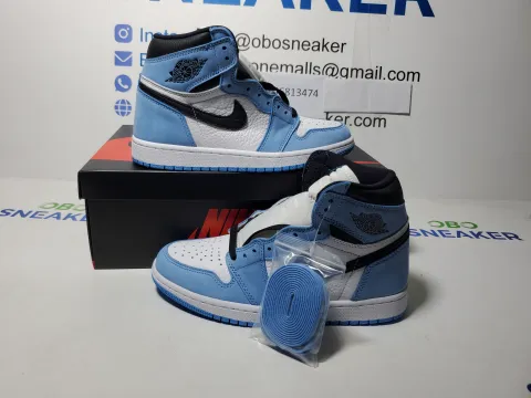 Obosneaker QC Pics ：【Black 5 Sale】Top Version Air Jordan 1 High OG University Blue 555088-134