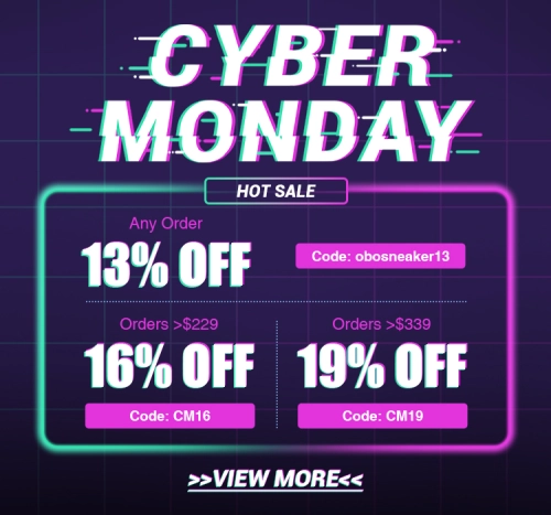 🚀Obosneaker Cyber ​​Monday Extravaganza: Grab Your Discounts Now! 💥