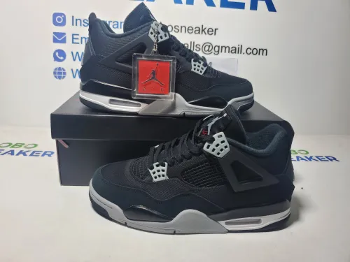 Obosneaker QC Pics ：Air Jordan 4 Retro SE Black Canvas DH7138-006 ✨