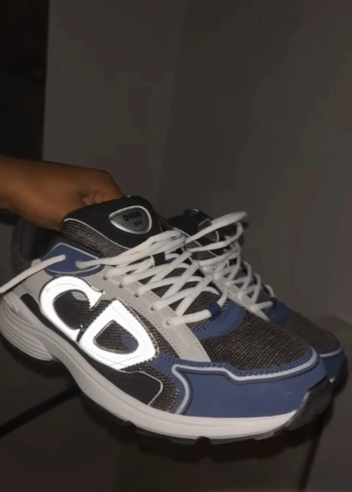 Obosneaker Customer Feedback ：Dior B30 Countdown Sneaker Black Blue Gray