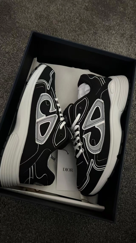 Obosneaker Customer Feedback ：【FLASH SALE】Dior B30 Black 3SN279ZND-H969