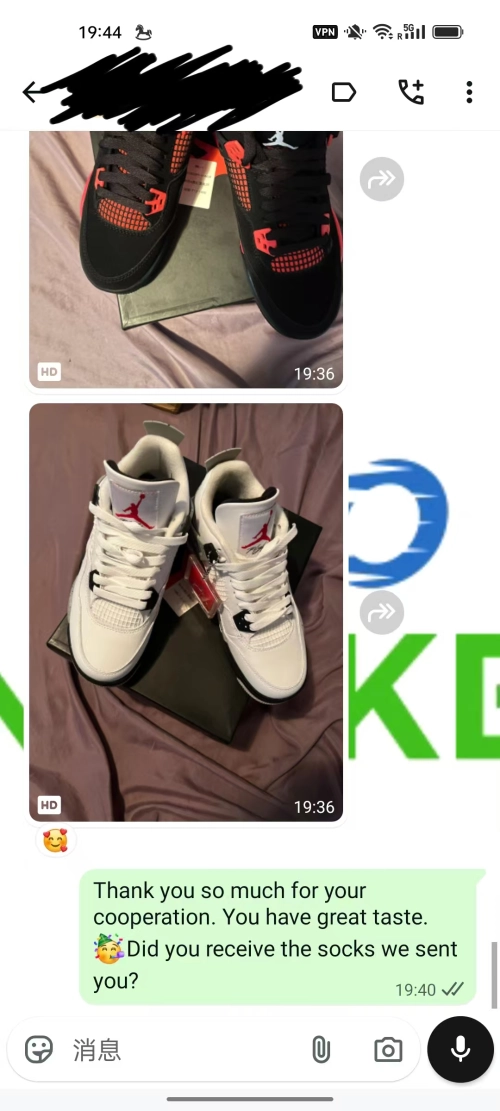 Obosneaker Customer Feedback ：Air Jordan 4 Retro Red Thunder CT8527-016