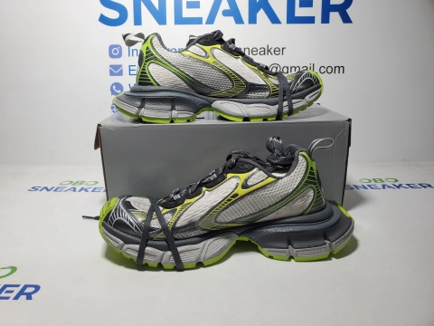 Obosneaker QC Pics ：Balenciaga Luminous Grey Green 734734 W3XL5 9237