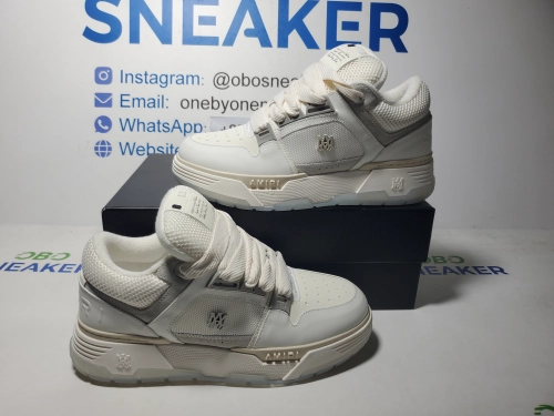 Obosneaker QC Pics ：AMIRI MA-1 White Grey