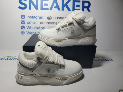 Obosneaker QC Pics :AMIRI MA-1 White Grey