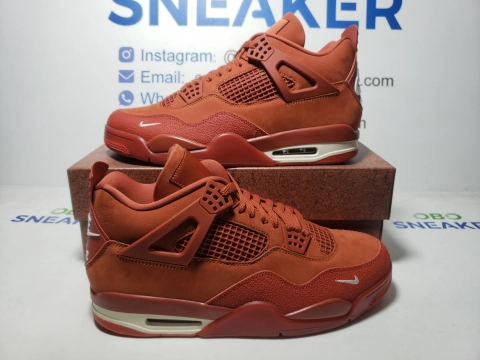 Obosneaker QC Pics ：TOP Version Nigel Sylvester x Air Jordan 4 Retro OG SP Brick By Brick HF4340-800