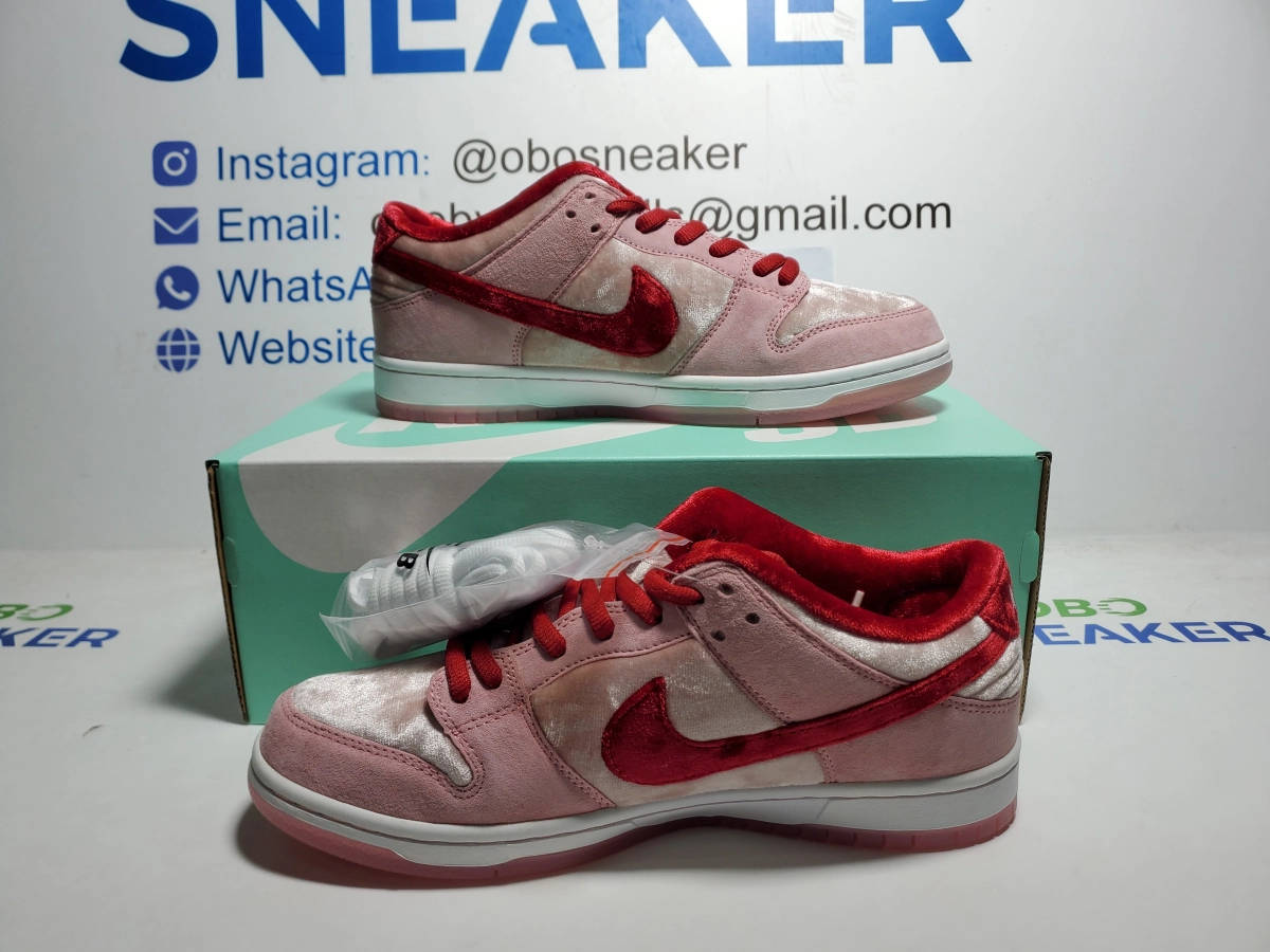 Obosneaker QC Pics ：StrangeLove x Nike Dunk Low SB Valentine's Day CT2552-800