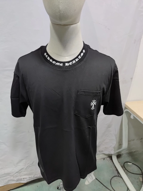 Obosneaker QC Pics ：Chrome Hearts T-shirt YL#2208 Black/White