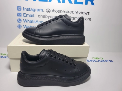 Obosneaker QC Pics ：Alexander McQueen Sneaker Black