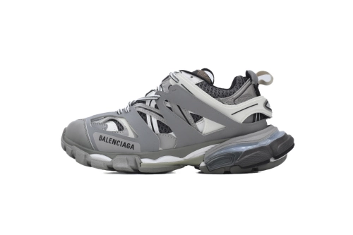 Obosneaker QC Pics ：Balenciaga Track Sneaker Grey White Black (With LED)