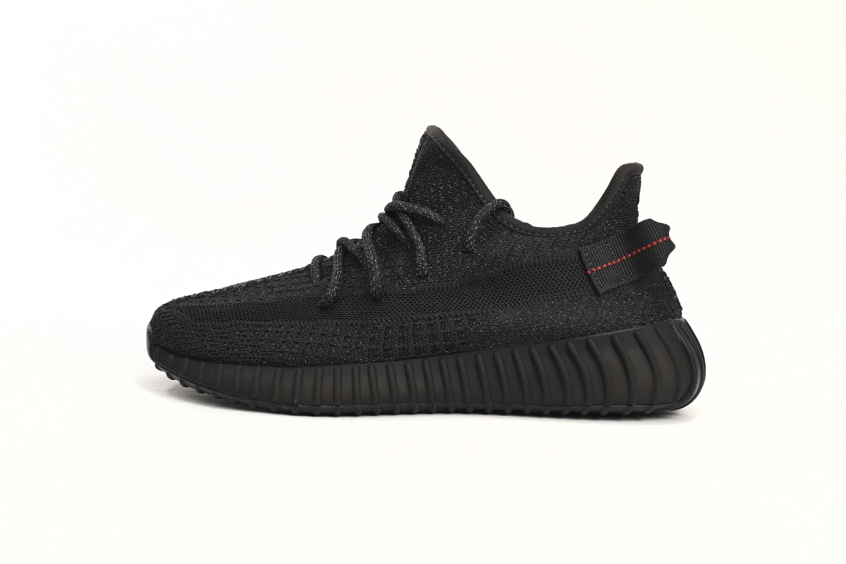 Obosneaker QC Pics ：Adidas Yeezy Boost 350 V2 Static Black (Reflective) FU9007