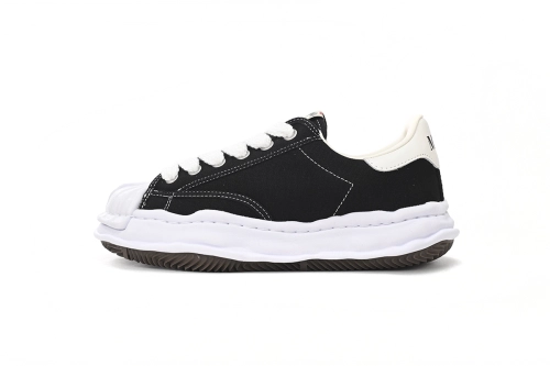 Obosneaker QC Pics ：Maison Mihara Yasuhiro Blakey OG Sole Canvas Low Black No Logo No.703
