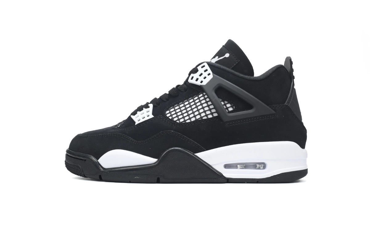Obosneaker QC Pics ：TOP Version Air Jordan 4 Retro White Thunder FQ8138-001