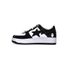 Special Sale A Bathing Ape Bape Sta Low Black White,1H70-191-001 