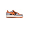 Special Sale A Bathing Ape Bape Sta Low Grey Orange,1H70-291-002