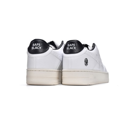 Special Sale A Bathing Ape Bape Sta Low White Black 1H70-191-022