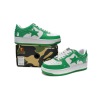 Special Sale A Bathing Ape Bape Sta Low White Green 1H70-191-001