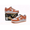 Special Sale A Bathing Ape Bape Sta Low White Orange,1H70-191-001