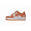 Special Sale A Bathing Ape Bape Sta Low White Orange,1H70-191-001