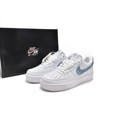 Special Sale Air Force 1 Low 07 Essential White Worn Blue Paisley (W),DH4406-100