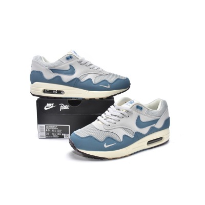 Special Sale Air Max 1 Patta Waves Noise Aqua Grey Orchid,DH1348-004